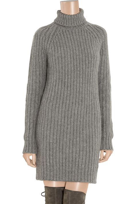 michael michael kors wool and cashmere sweater dress|Michael Kors turtleneck sweaters.